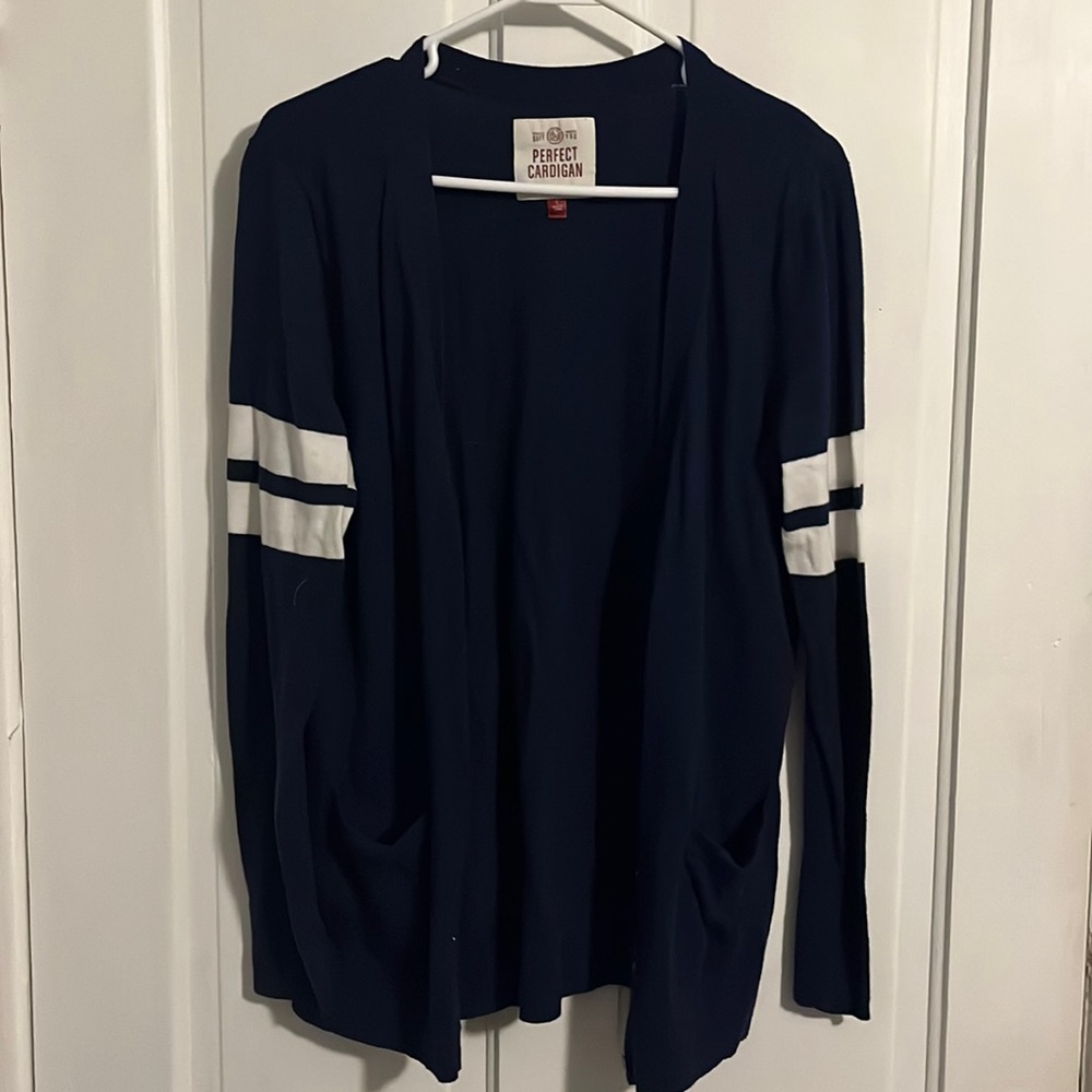 Retro-styled Blue Cardigan